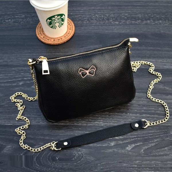 

new fashion small shoulder bags woman genuine leather handbag ladies purse soft leather messenger bags