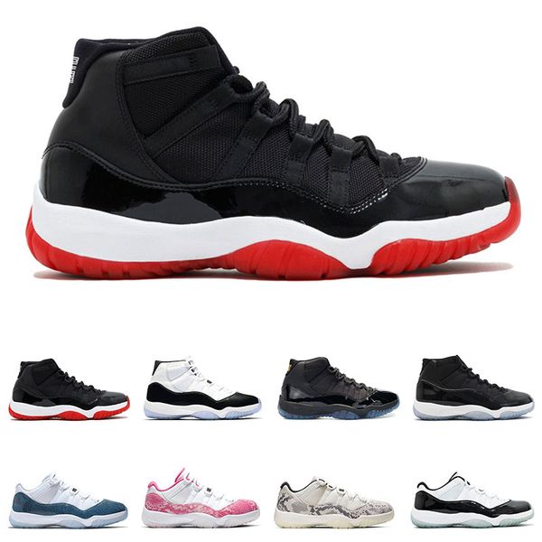 

new air retro jordan 11 basketball shoes mens womens sports sneakers trainers vast grey concord 45 23 gamma blue 11 bred