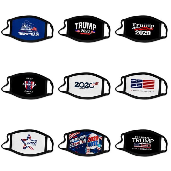 

designer trump face mask ice silk fashion face mask dust-proof mask children black celebrity sunscreen thin breathable cleaning masks #829