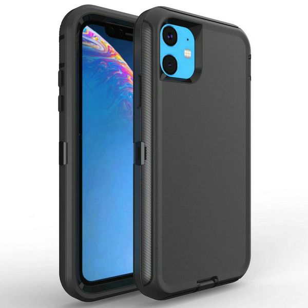 Roboterrüstung Handyhüllen für iPhone 13 12 Mini 11 Pro Max Galaxy Note 20 S10 Plus S10e S9 Plus S8 8 9 Gürtelclip Holster Shell