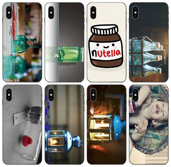 

[tongtrade] nutella bottle funny case for iphone 11 pro x xs max xr 8s 7s 6s 5 se samsung a70 a70s a730 huawei y7 y9 xiaomi mi 5 6 1pcs case