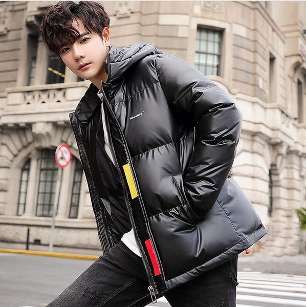 

роскошные мужские куртки конструктора новый прибыл марка пуховик с letters высокое качество зимних пальто спортивный бренд parkas верхняя од, Black