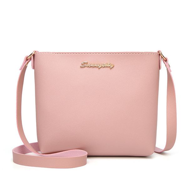 

2019 fashion for women solid zipper shoulder bag crossbody bag messenger phone coin bag small korean stylemini cross-body bags#a