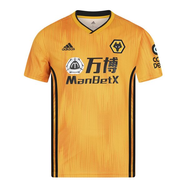 

2019/20 wolverhampton wanderers soccer jerseys raÃºl diogo j. neves futbol wolves football camisetas shirt kit maillot maglia, Black;yellow
