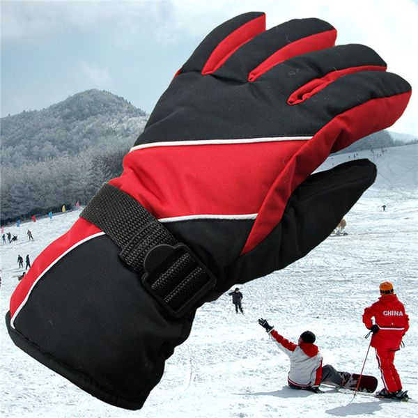 

new outdoor sports coldproof snow hiking gloves waterproof warm cotton sport ski gloves men winter cold windproof skiing