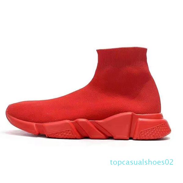 

new arrivlas designers runners casual sports sneakers fashion luxurys for women men speed trainer off black white red sock shoes t02