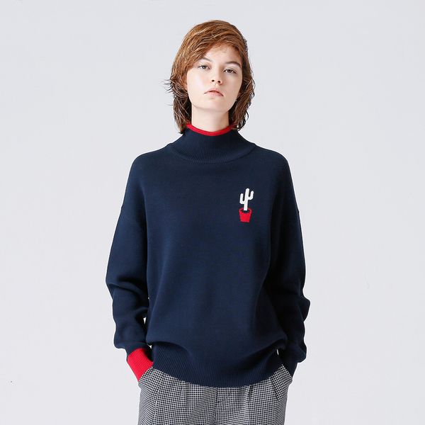 

pull femme sweaters woman fashion embroidery knitting pullover casual streetwear autumn winter sweater 2019 elegant warm jumper applique, White;black