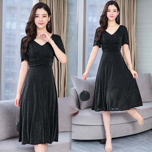 

2019 длинное платье фонда темперамент франция ниша фея юбка, White;black