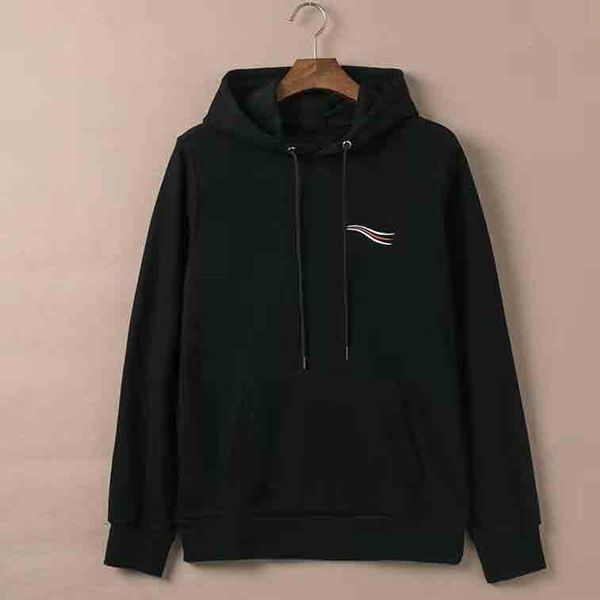 

mens designer hoodie solid color autumn brand letters print sweatshirt for men women luxury long sleeves sweatshirts, Black