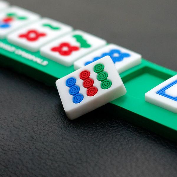 

mahjong ssign unique mahjong shape breaks through the traditional design classic public painting retro gift