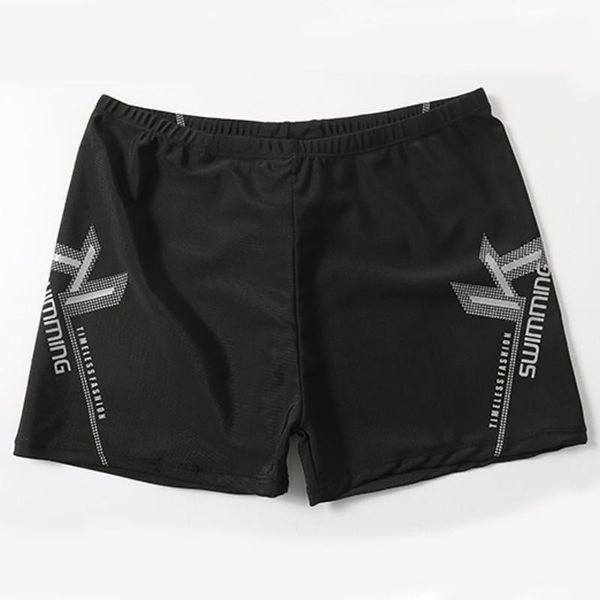 

men slim breathable trunks pants quick dry beach swimwear underwear shorts men beach big size, White;black