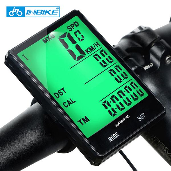 

bicycle wireless/wired satch computer 2.8'' screen rainproof bike cycling speedometer odometer measurable computer backlight