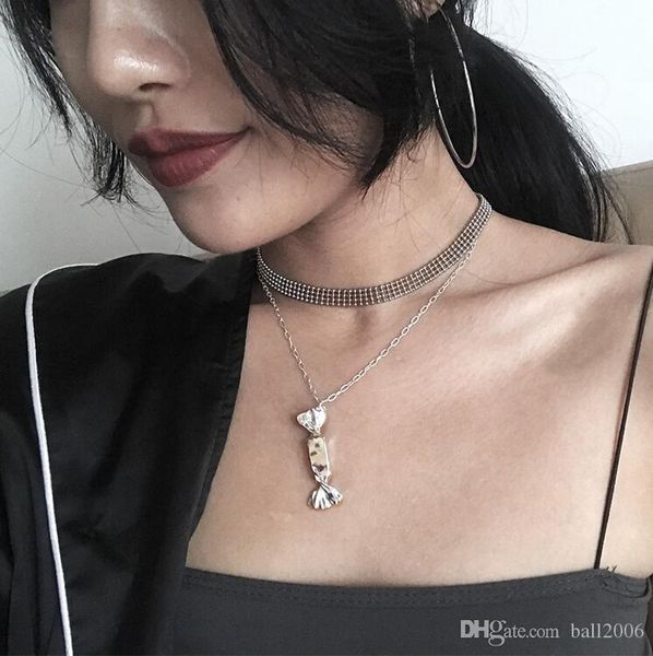 

ambush candy 925 silver necklace birthday gift exquisite box packaging