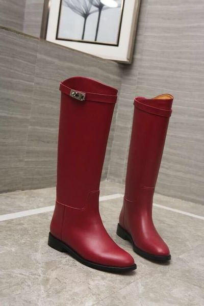 

теплые длинные сапоги 307609 красных женщины сапоги дождь boots пинетка кеды высоких каблуков лолита насосы платье обувь