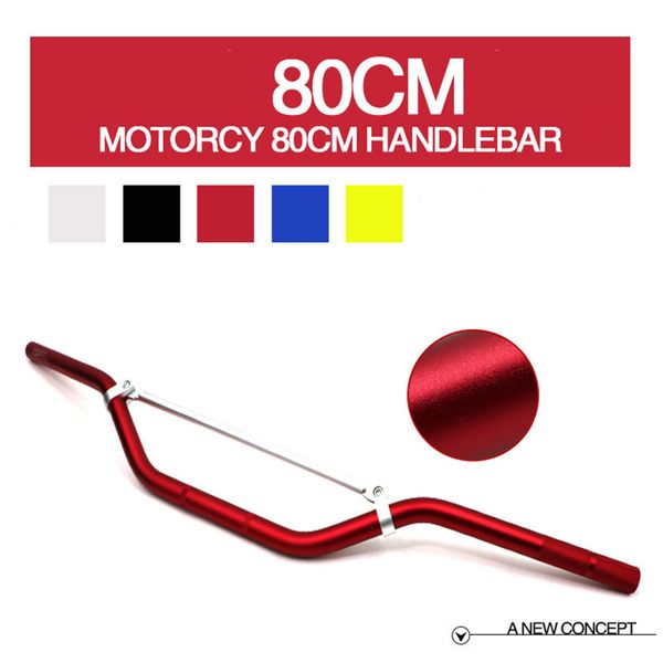 

motorcycle accessories aluminum handlebars off-road handlebars 80cm motorcycle