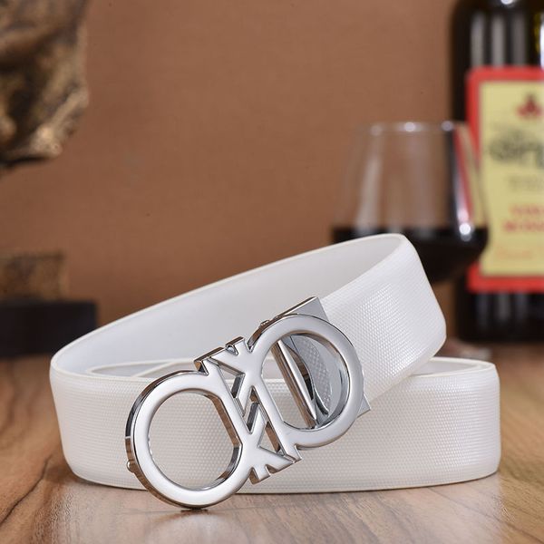 

designer belt men round buckle belt casual ladies women pant waistband fashion men belt strap for dress accessorie, Black;brown
