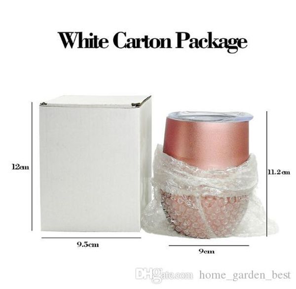 

9oz egg mug wine glass wine tumbler double wall stainless steel vacuum insulated mug drinking beer coffee cups
