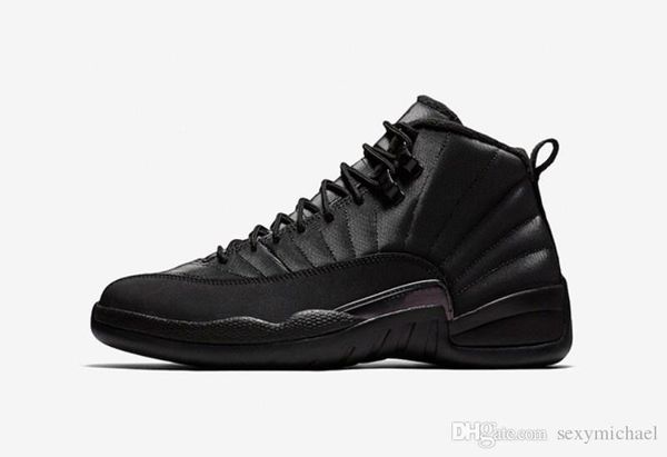 

2019 arrival new 12s 12 black basketball shoes winterized wntr with box mens trainers