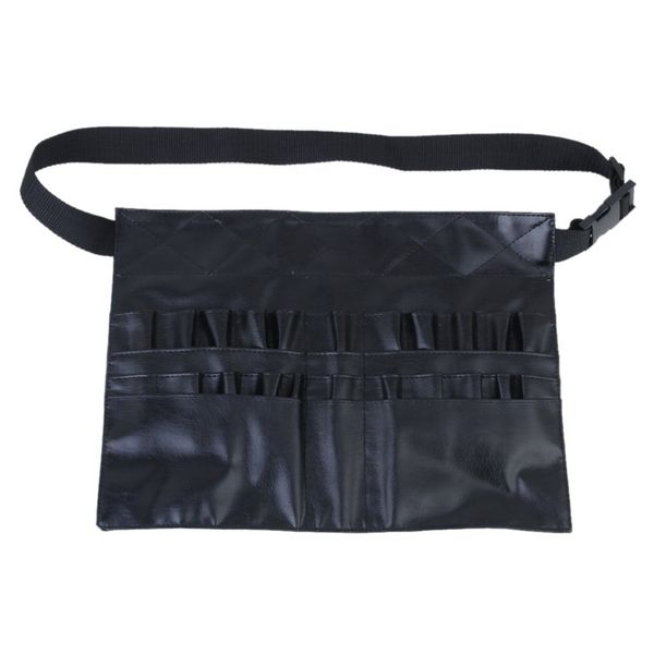 

pvc professional cosmetic makeup brush apron bag artist belt strap holder