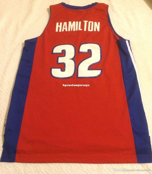 

wholesale richard hamilton jersey #32 finals alt rip billups wallace t-shirt vest stitched basketball jerseys ncaa, Black;blue