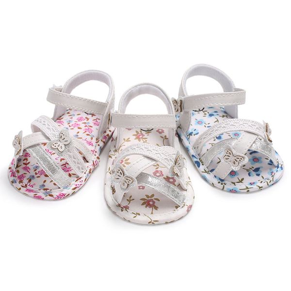 

first walkers wonbo baby shoes pu leather walker floral soft soled anti-slip born 0-18 months