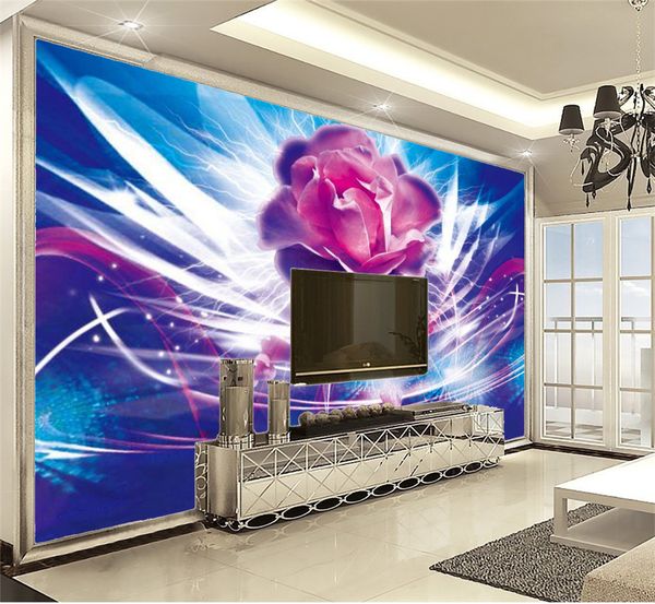 Online Wholesale Wallpaper Dreamy Flowers Are Beautifully Placed
