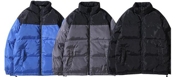 

2020 new autumn and winter tudent couple violence orange blue gray red black yellow down cotton coat