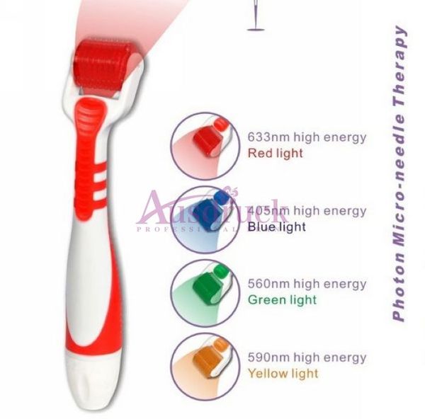 

pn roller led derma roller microneedle dermaroller skin care device for home use