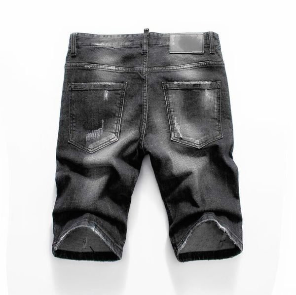

dsquared2 jeans ds2 dsquared2 новые 2019 моды случайные мужские джинсы разрывать шорты джинсы ночной клуб черный dsn28 хлопок моды тугой лет, Blue
