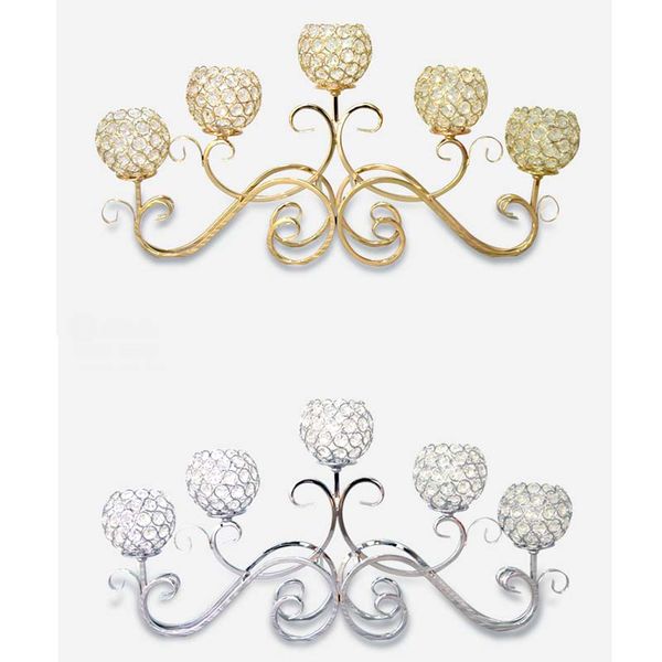 

eco-friendly peandim romantic vintage home decor свадебные украшения кристалл свадебный centerpiece подсвечник