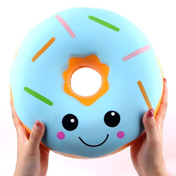 

slow-rebound super-large doughnut cake and icecream simulation model pressure release toy chritmas and birthday gift for kids