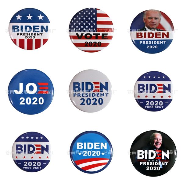 

новая мода кристалл сплав эмаль красочные лацканы булавки байден значок рюкзак воротник рубашки декор слон брошь булавки #952, Silver