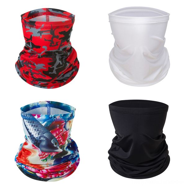

55lam men cuello halloween ride bandana women headscarf ski scarves half face mask ghost scarf neck hiking skull scarf balaclava masks, Black