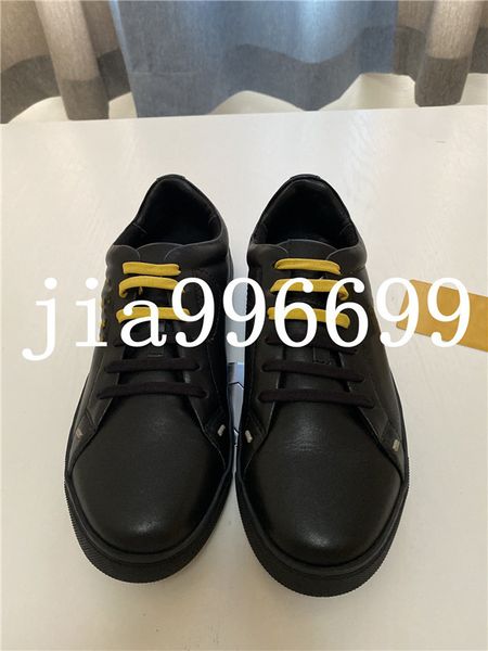 

summer 2020 new classic comfortable luxury men's shoes fashion designer fashion classic wild casual shoes fdzhlzj, Black