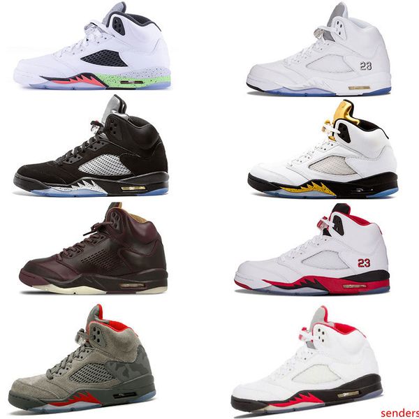 

new v 5 bordeaux men basketball shoes wine red 5s mens sneakers trainers basket ball sports shoes