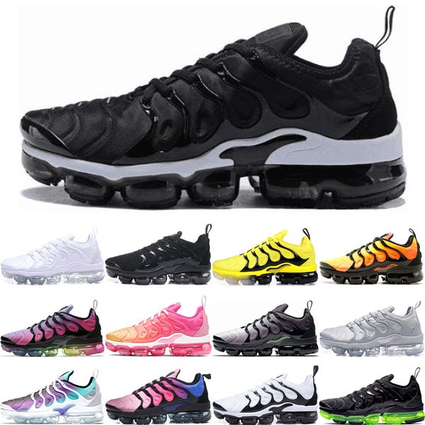 

nike vapormax air max airmax tn plus дешевые продажа plus подушка мужчины женщины кроссовки тройной черный белый sunset шмель be истина ходь
