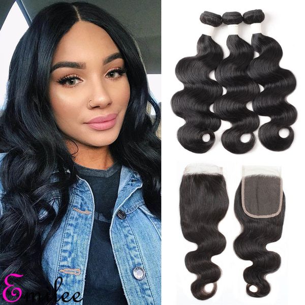 Emilee Body Wave Remy Hair Weave 3 Bundles 20 Inch Remy Hair