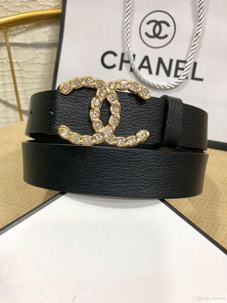 

2019 new ladies leather belt, fashion wild, designer luxury ladies belt, with box, Black;brown