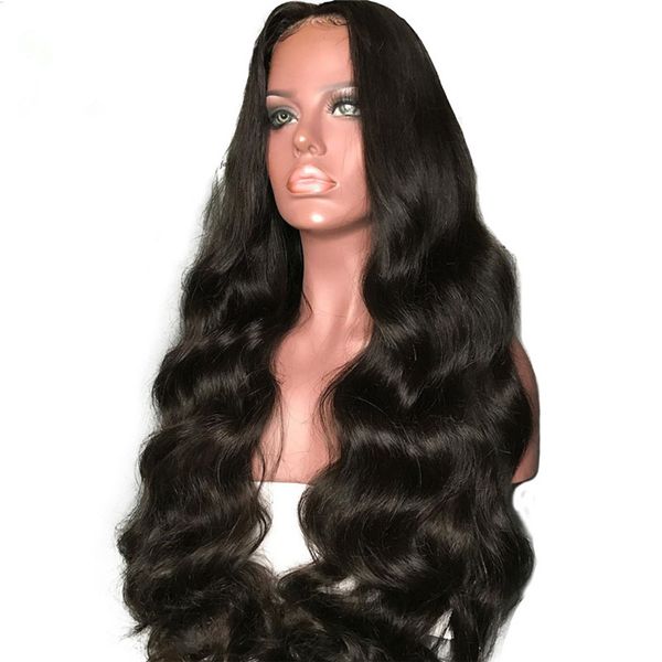 Good Style Human Hair Wigs With Natural Hairline Loose Wave Lace