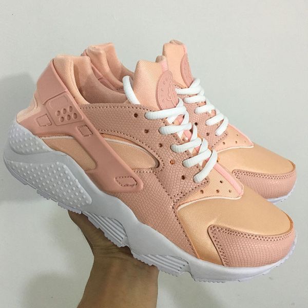 

ultra huarache nude pink running shoes women sports huraches sneaker athletic trainers denim pink white brown gold 36-40