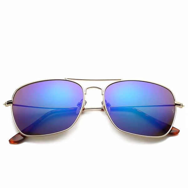 

high ray fashion rectangle sunglasses for mens quality lenses sun and eyewear metal womens 58mm glass brown black cases glasses box 313 mqvo