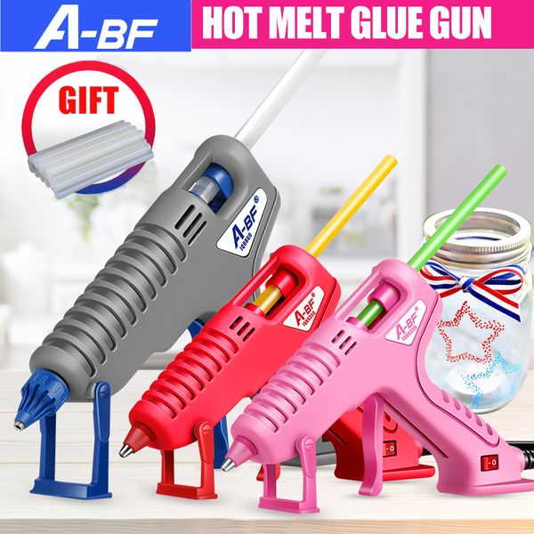 

a-bf jq8835/jq8835b melt glue gun industrial grade household diy hand tool power 60w repair heat gun 100v-240v