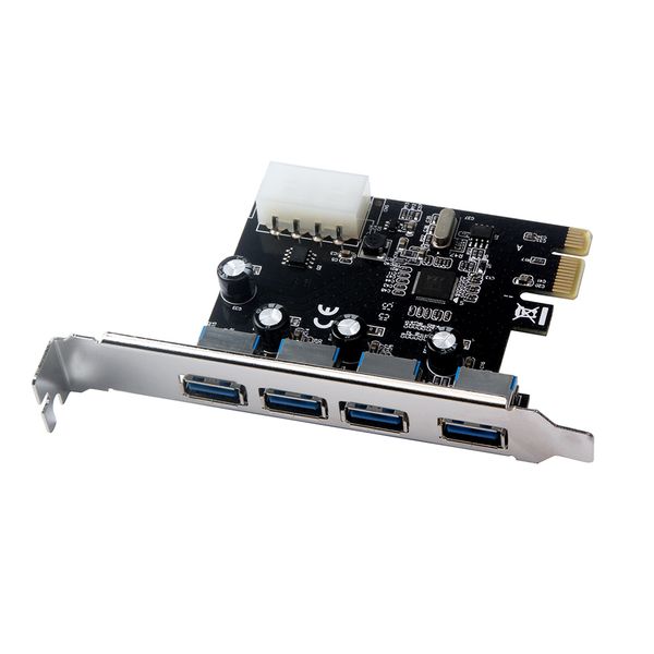 

4 порта pci-e к usb3. 0 концентратор pci express карта расширения для windows xp/7/8/10