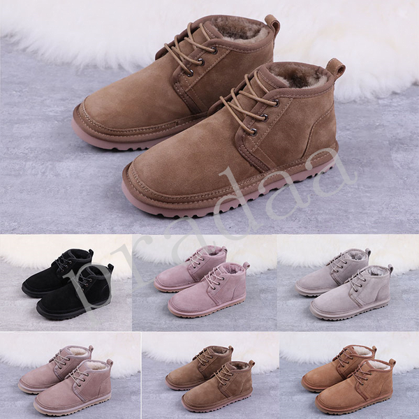 

fashion luxury designer boots classic short booties women shoes winter boot wgg australia fluff yeah girls sneakers chaussures snow dfc#, Black