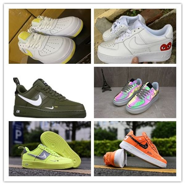 

new arrivals forces volt running shoes women mens trainers forced one sports skateboard classic 1 green white black warrior sneakers