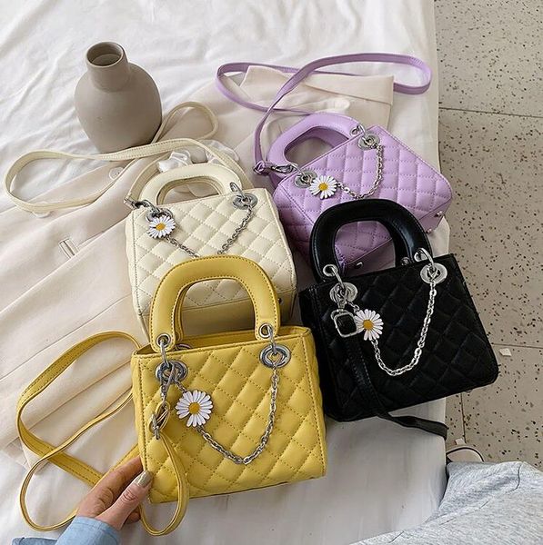 

quilted pu women's bag chain shoulder bag flap bag in four colors dalte webgjk