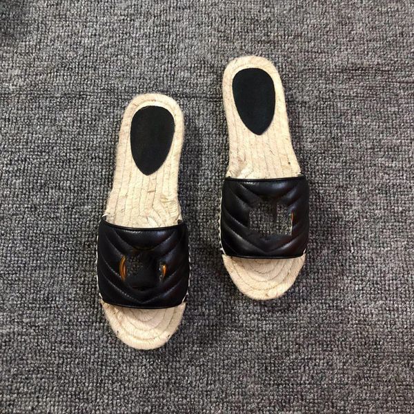 

famous designer ladies fashion casual slippers, ladies fisherman slippers, wholesale, Black
