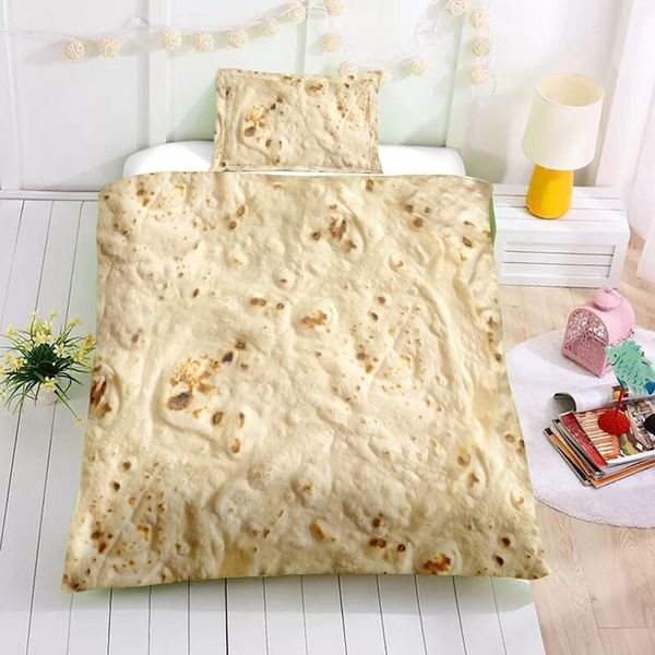 French Fries 3d Printed Bedding Set For Childern Funny Duvet Cover