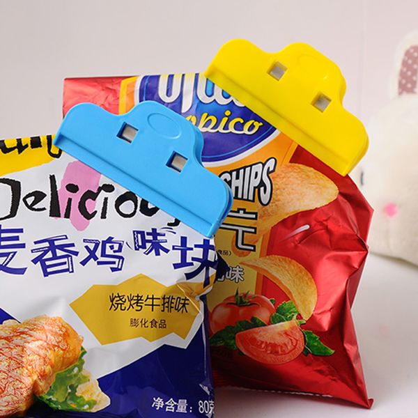 

1pcs dried milk bag sealed clips candy food 10cm waterproof storage package sealing clamp bag clips