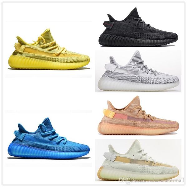 

fashion v2 static clay sesame true form hyperspace men women running shoes kanye west beluga 2.0 orange bred sports sneakers
